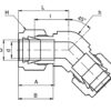 SHUE 45 Degree Union Elbows - Image 2