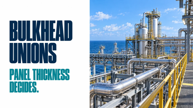 Read more about the article Cross-Referencing a Bulkhead Union: Panel Thickness Decides