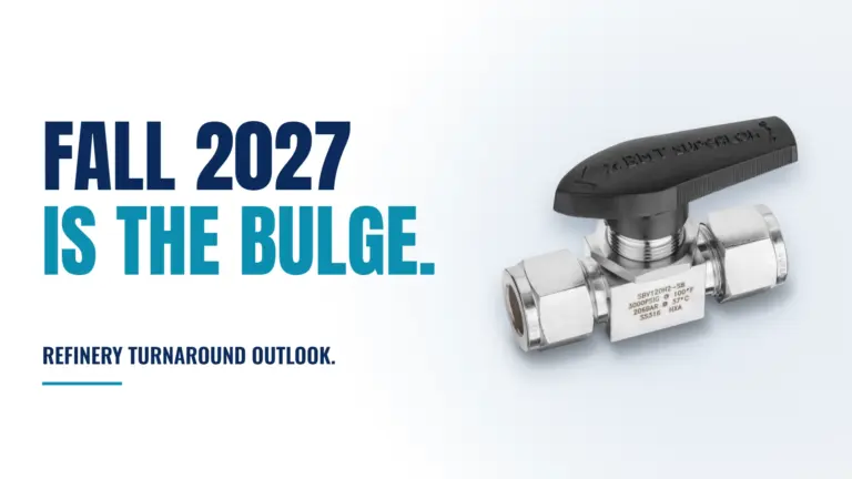 Read more about the article Fall 2027 Is the Refinery Turnaround Bulge